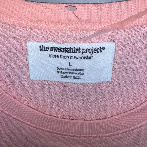 Women's Peach color Sweater - Picture 5 of 6